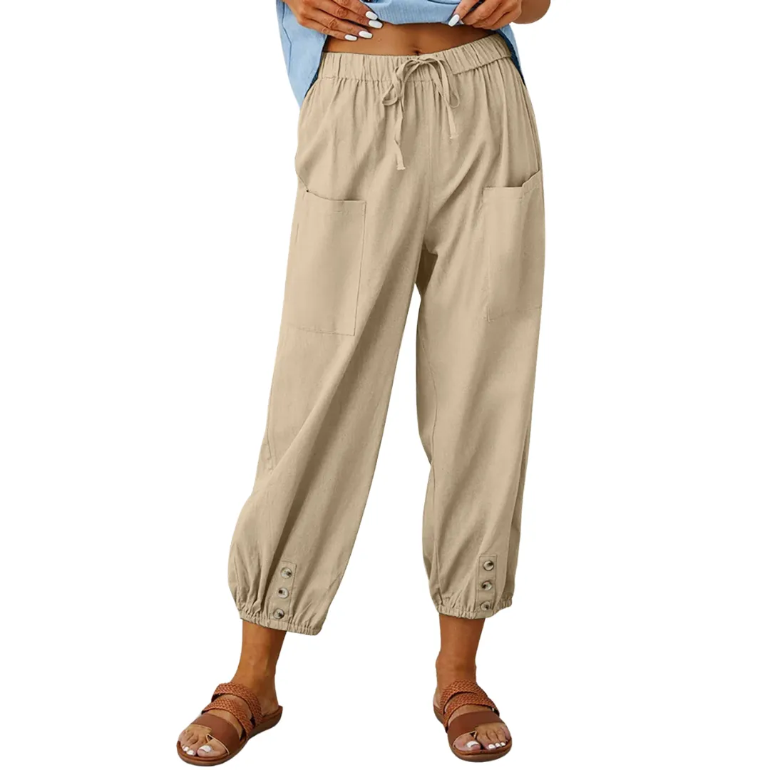 Vera® | Chic Loose Linen Pants For Summer