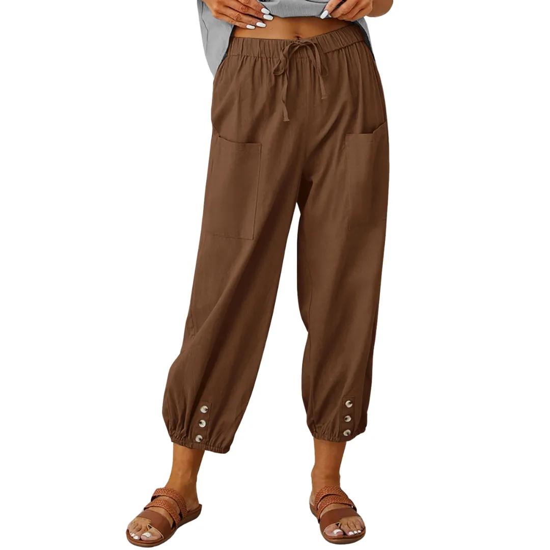 Vera® | Chic Loose Linen Pants For Summer
