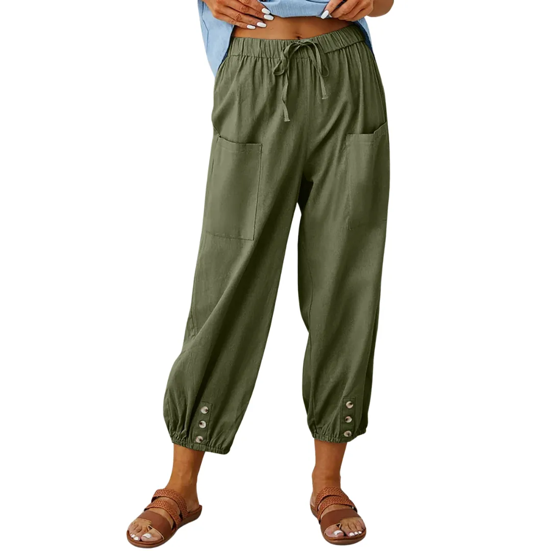 Vera® | Chic Loose Linen Pants For Summer