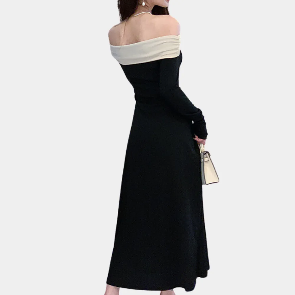Verity® | Luxurious off-the-shoulder dress for women