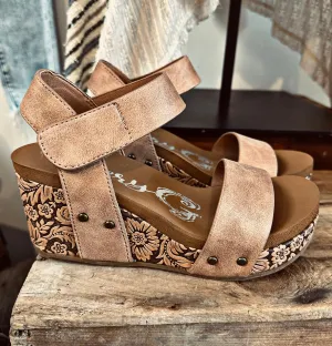 VERY G Devon Wedge Sandal