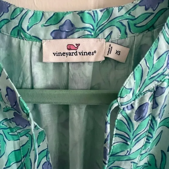 Vineyard Vines Women's Guana Floral Tiered Midi Dress - Size XS