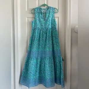 Vineyard Vines Women's Guana Floral Tiered Midi Dress - Size XS