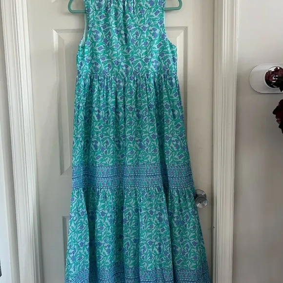 Vineyard Vines Women's Guana Floral Tiered Midi Dress - Size XS