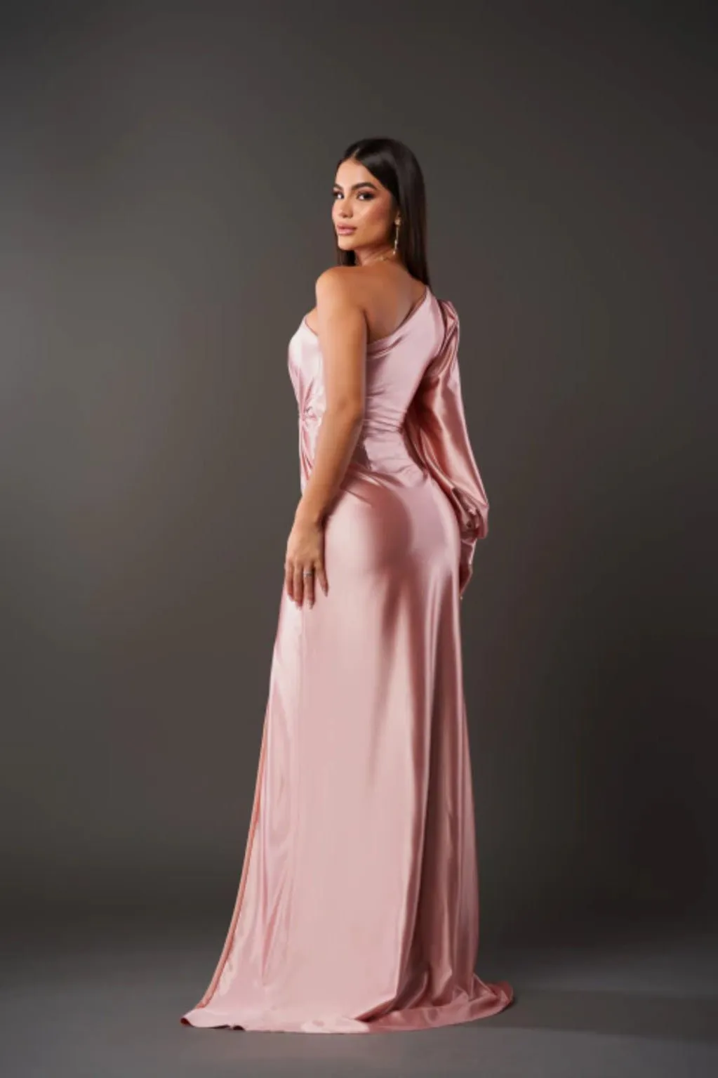 Violeta® | Elegant Maxi Dress Made Of Flowing Fabric
