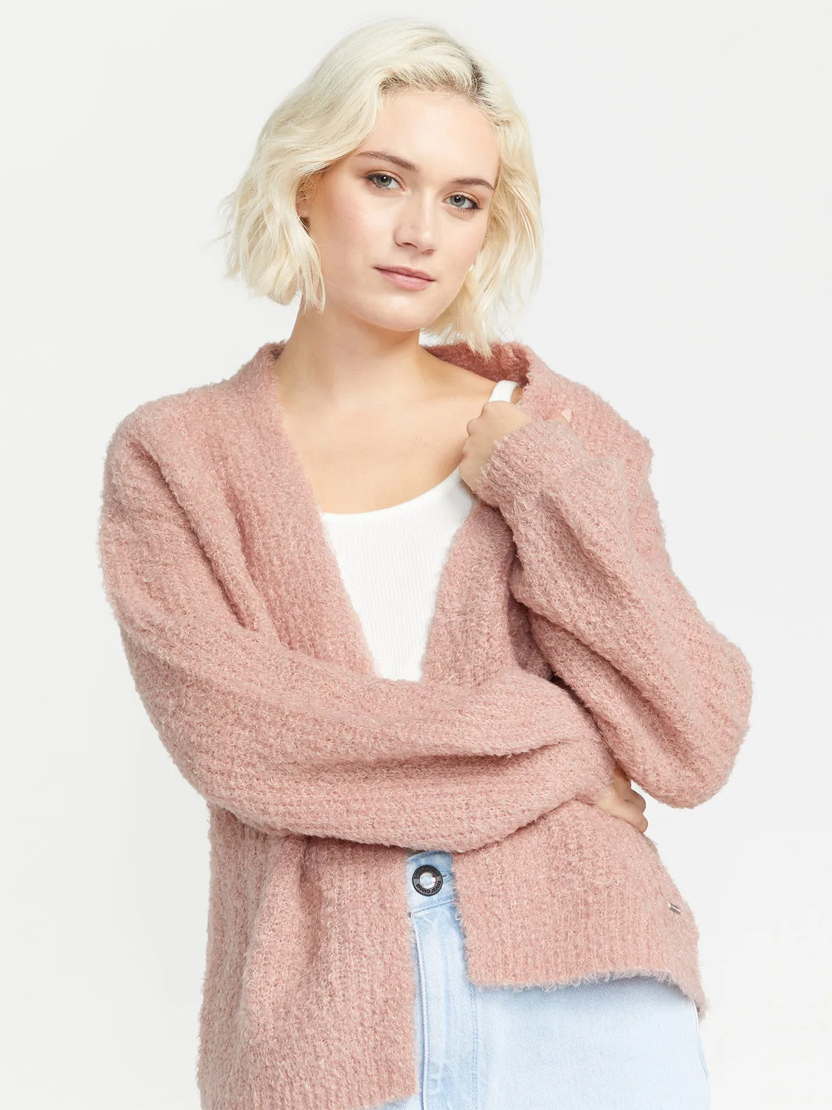 Volcom Womens Ecostone Beach Cardigan
