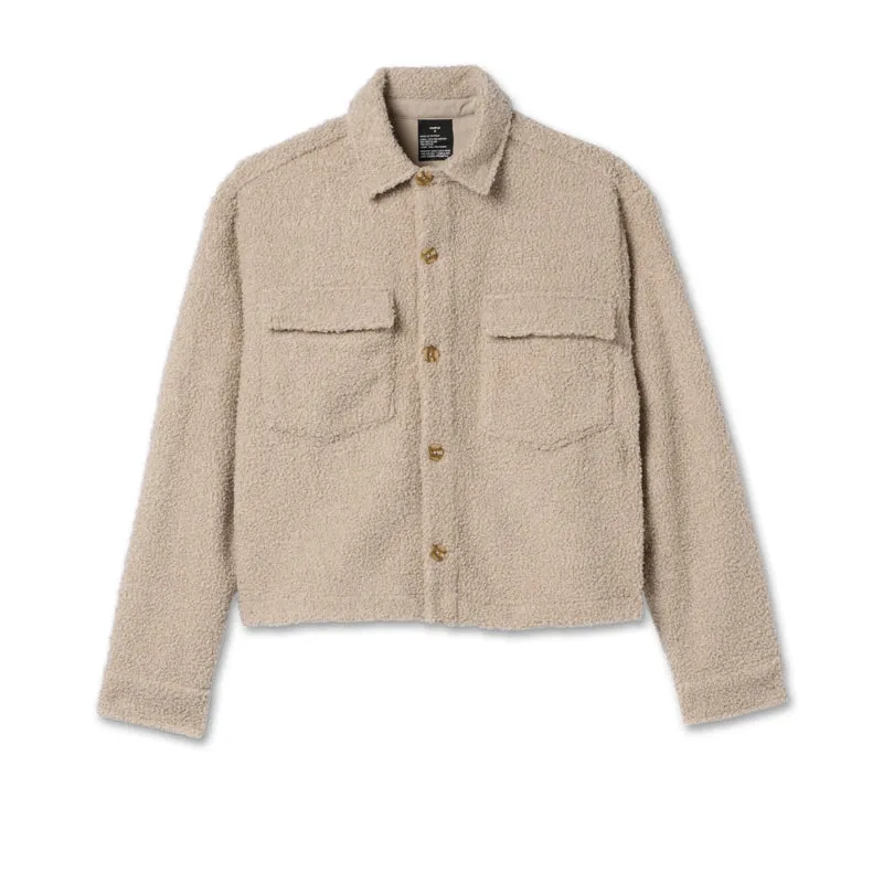 Vuori Women's Sycamore Cropped Shirt Jacket