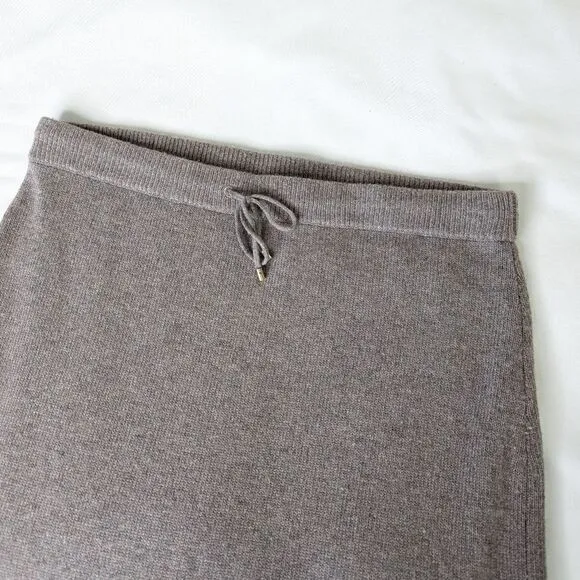 W By Worth Knit Wool Skirt Womens Medium Retail $228