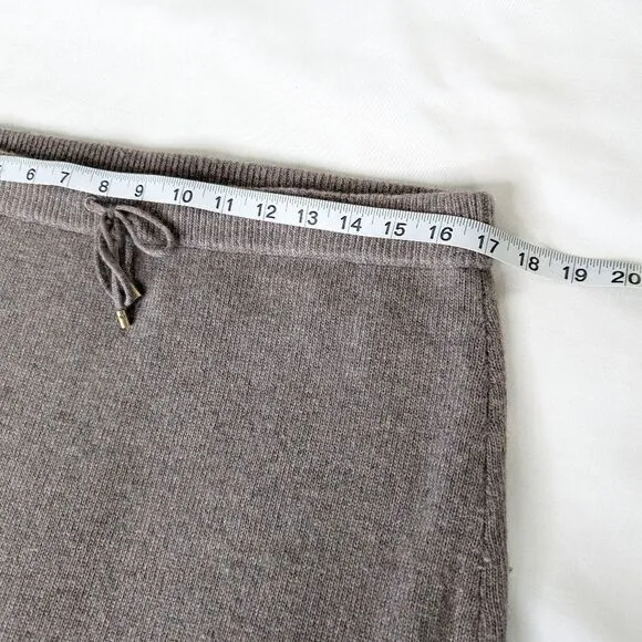 W By Worth Knit Wool Skirt Womens Medium Retail $228