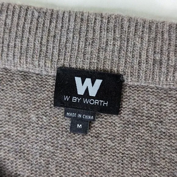 W By Worth Knit Wool Skirt Womens Medium Retail $228