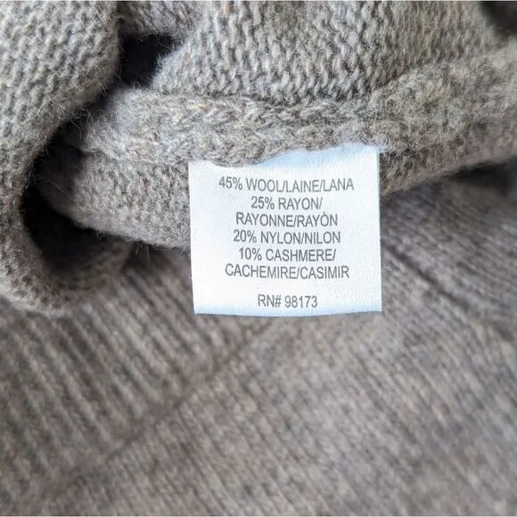 W By Worth Knit Wool Skirt Womens Medium Retail $228