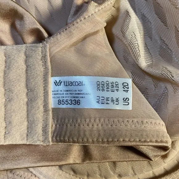 Wacoal Women's Elevated Allure Underwire Lift Bra, Nude, 42D