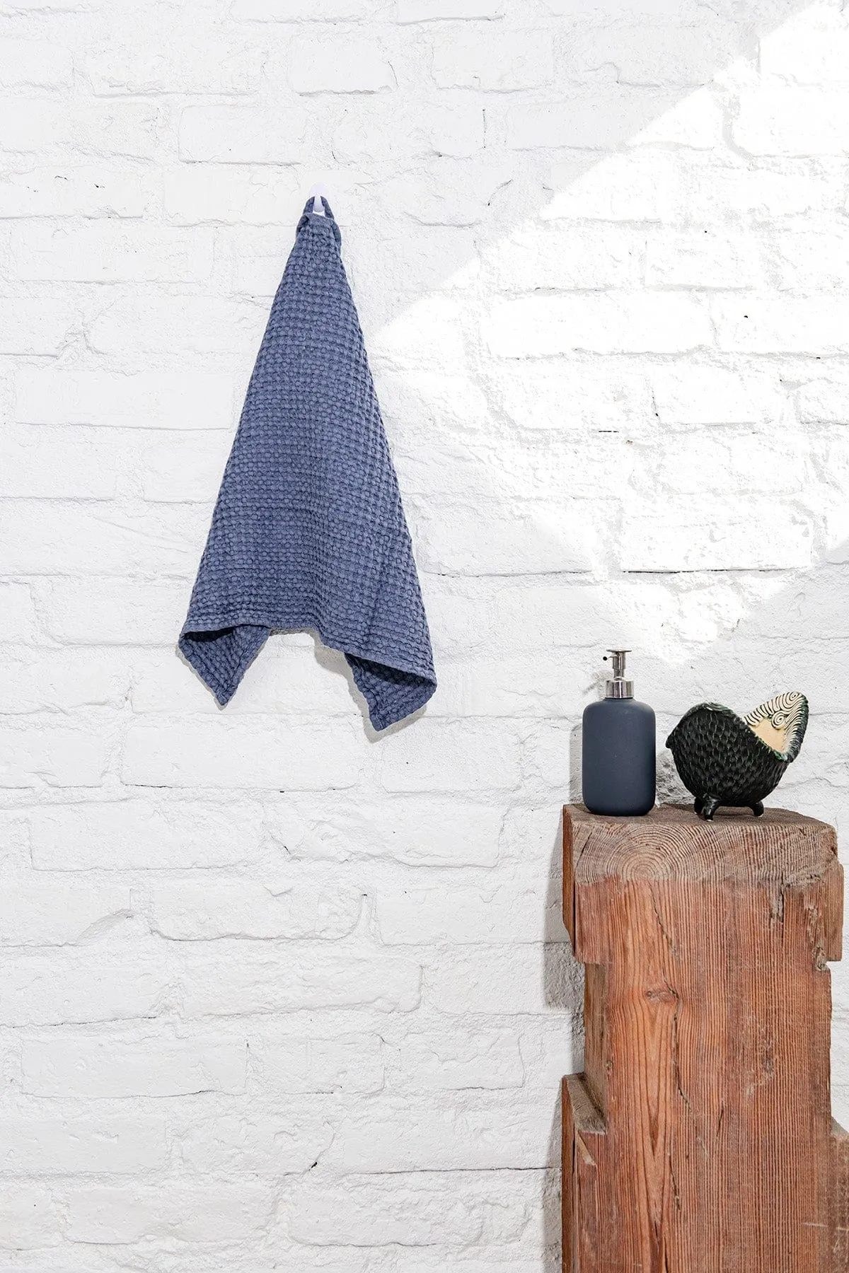 Waffle Linen Hand Towel | Multiple Colours