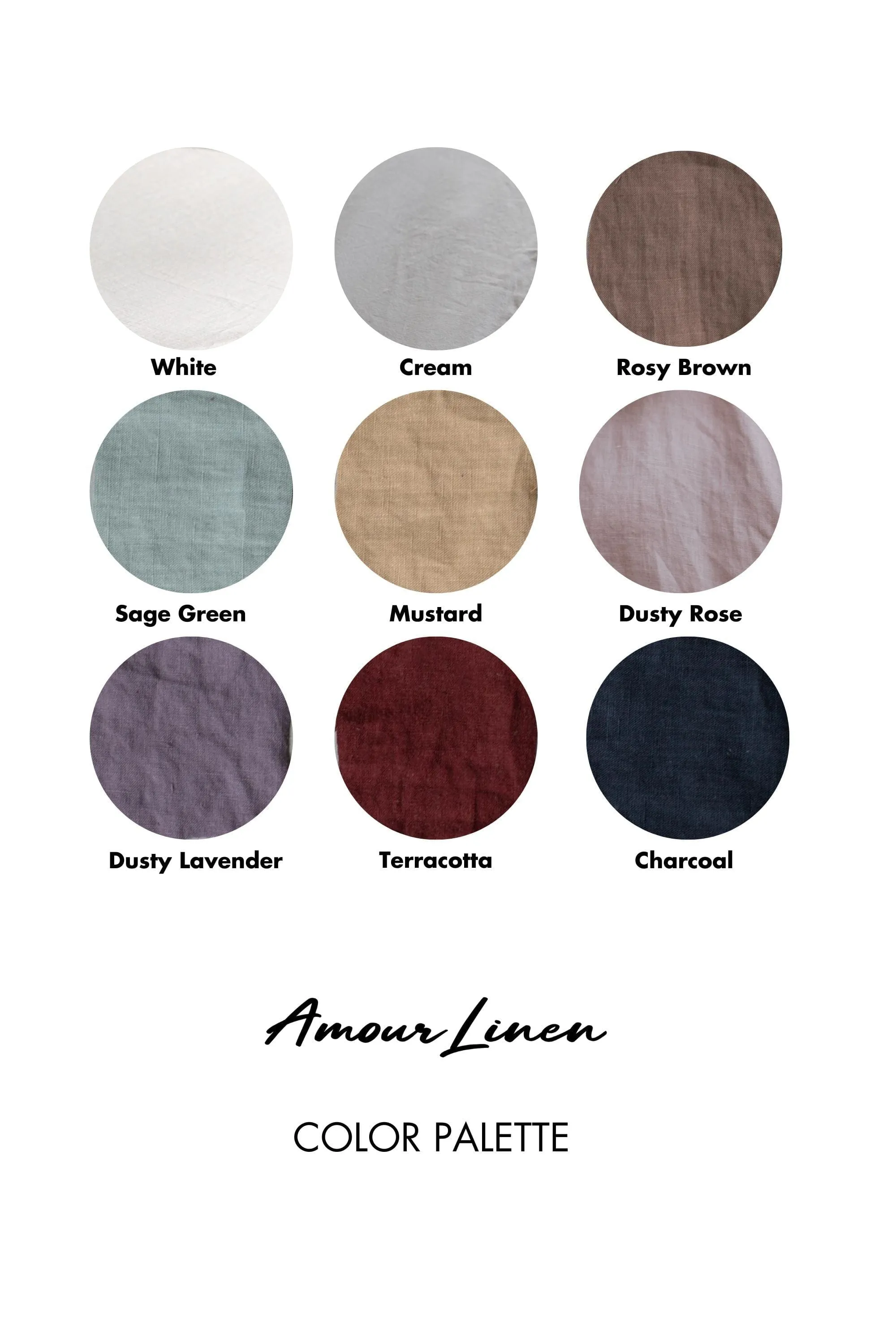 Waffle Linen Hand Towel | Multiple Colours