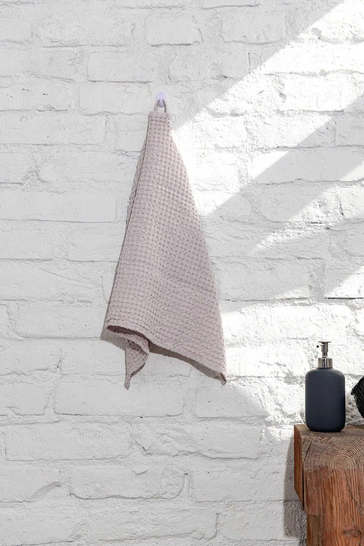 Waffle Linen Hand Towel | Multiple Colours