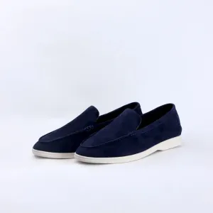 WalkCharm Männer Mocasines Sommer Slipper aus Wildleder