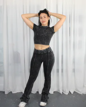 Wall Flower 2PC Top and Pants Set