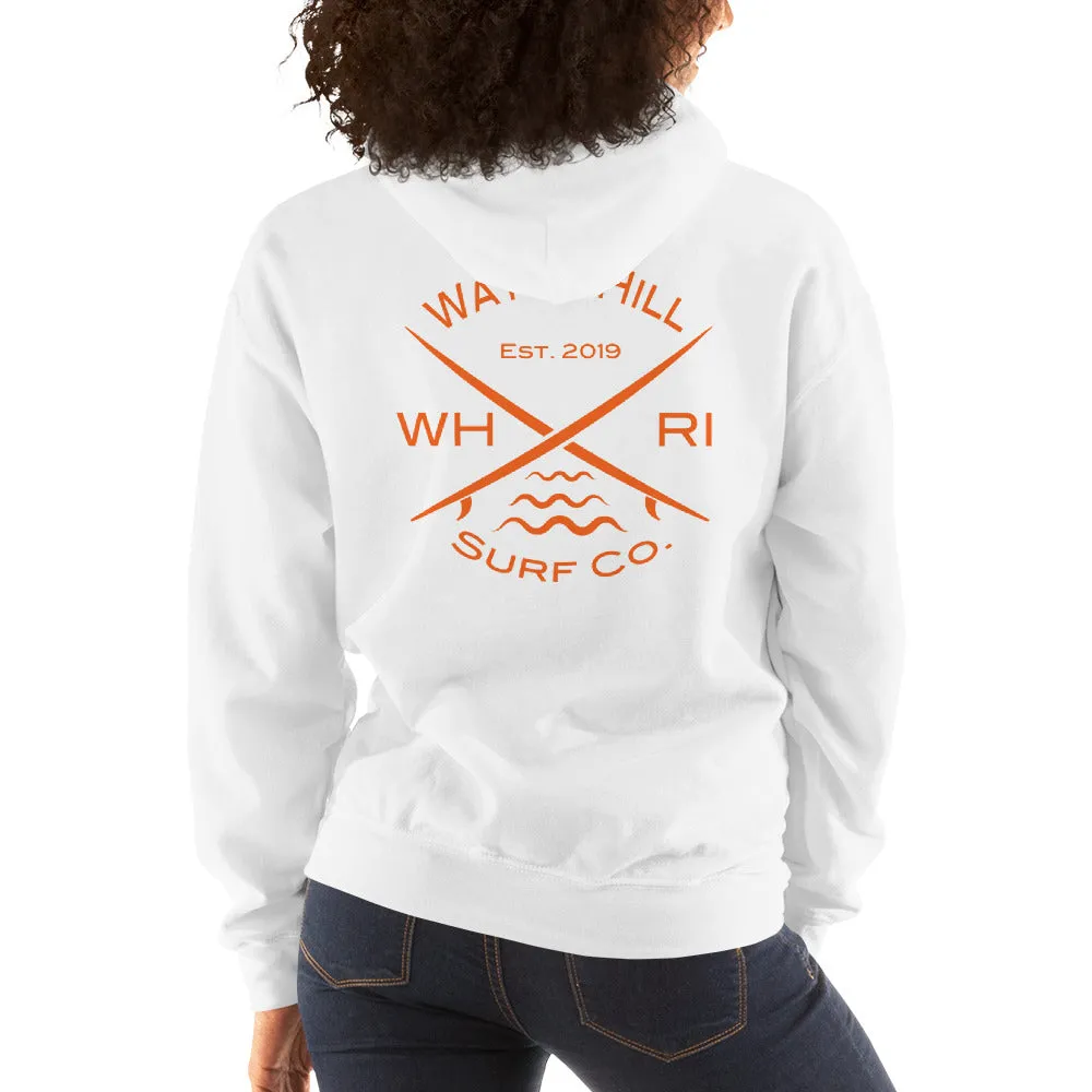 Watch Hill 'Surf Co.’ Unisex Hoodie - (Orange)