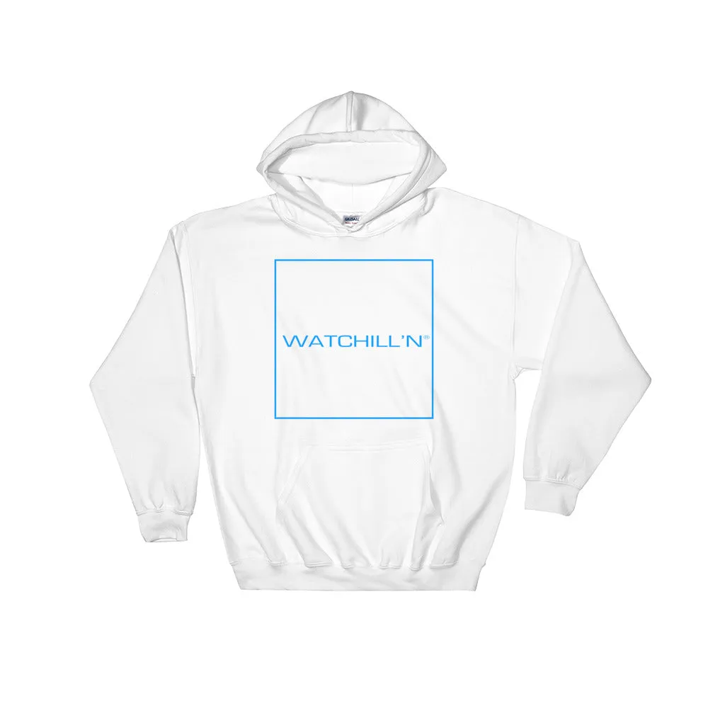 Watchill'n 'Box Logo' - Hoodie (Blue)