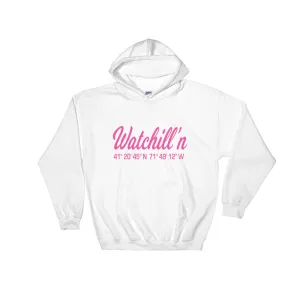 Watchill'n 'Coordinates' Logo - Hoodie (Grey)
