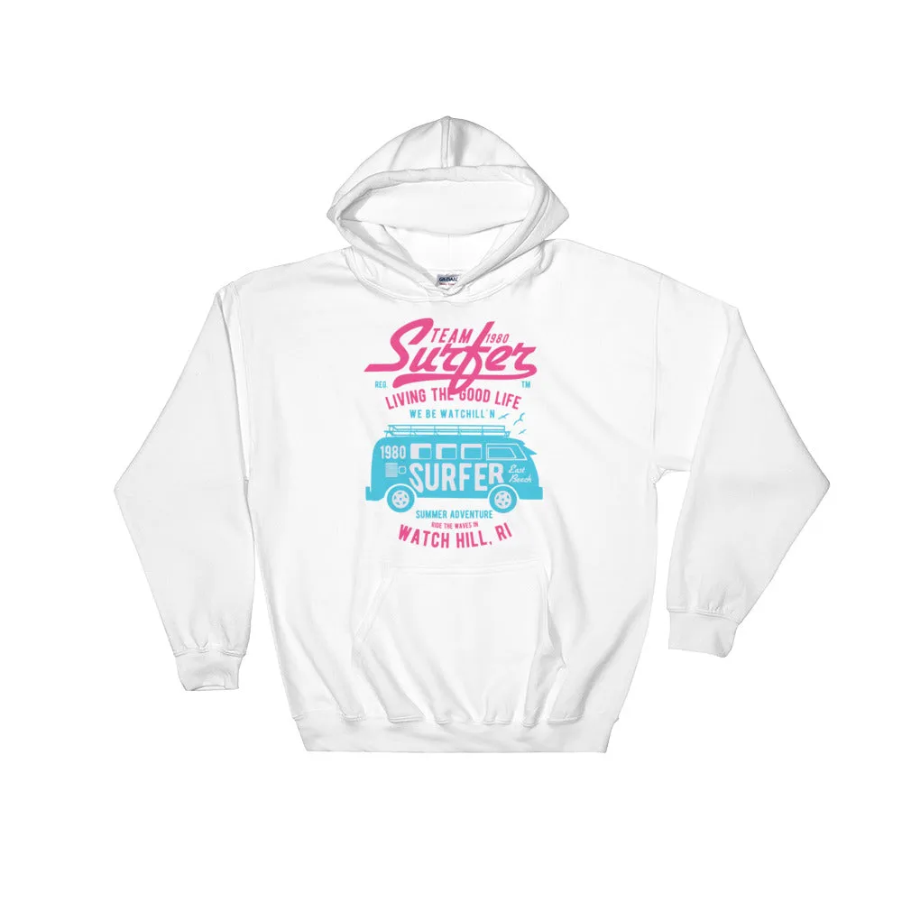 Watchill'n 'Team Surfer' - Hoodie (Pink)