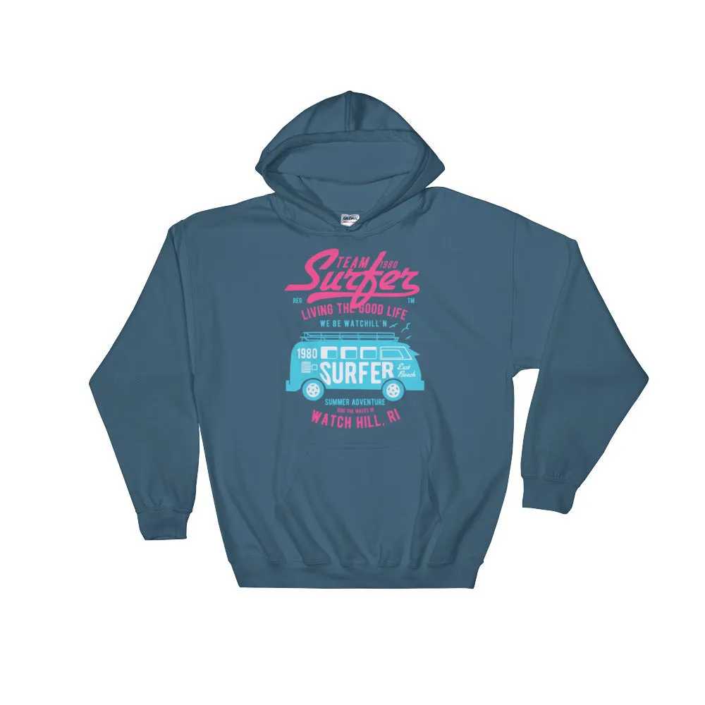 Watchill'n 'Team Surfer' - Hoodie (Pink)