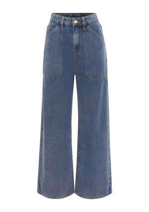 WATERLILY DENIM PANTS | MINISTRY OF STYLE