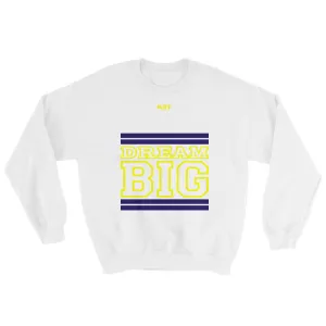 White Navy Blue and Yellow Sweatshirt