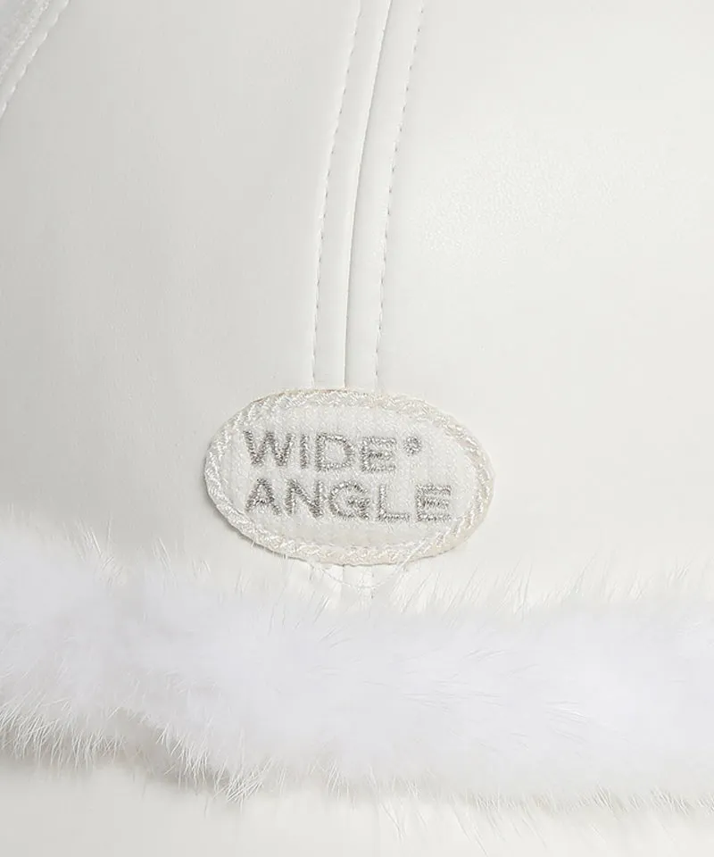 WideAngle: Co Fur Winter Cap L - Off-White