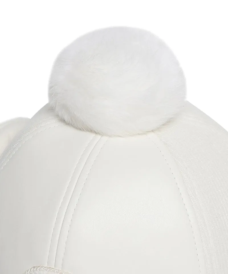 WideAngle: Co Fur Winter Cap L - Off-White