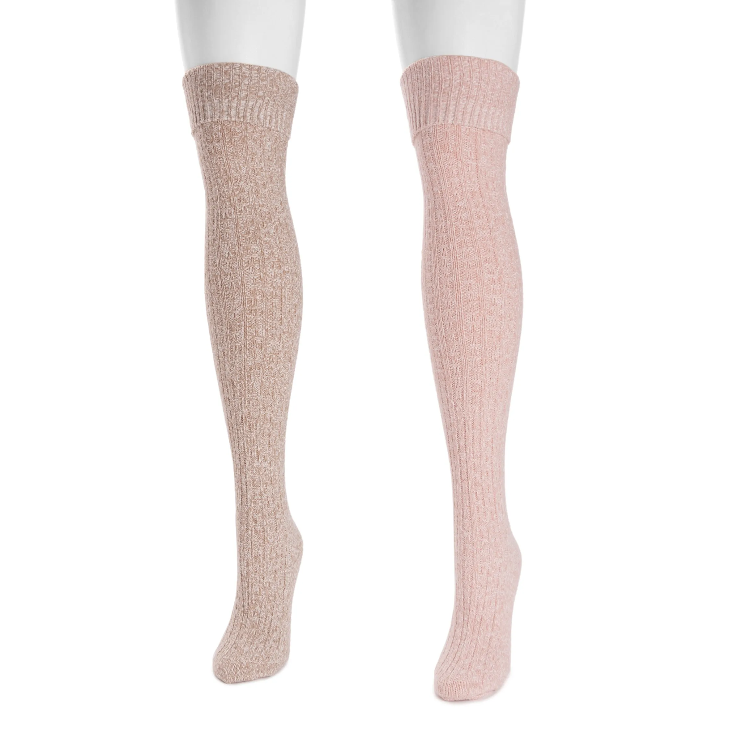 Women's 2 Pair Pack Marl Over the Knee Socks