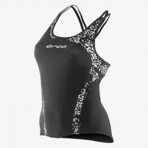 WOMENS 226 SINGLET BK-WH