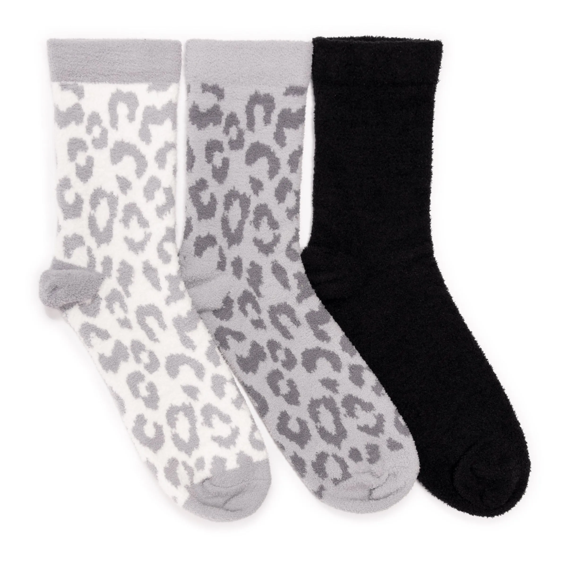 Women's 3 Pack Cozy Compression Crew Socks