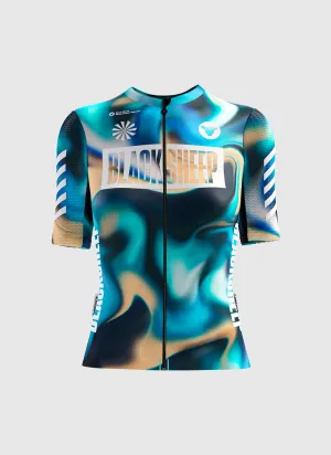 Women's Aero SS Jersey - Wave Aqua