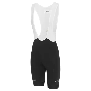 Women's All Day Bib Shorts Black/Reflective White Logo