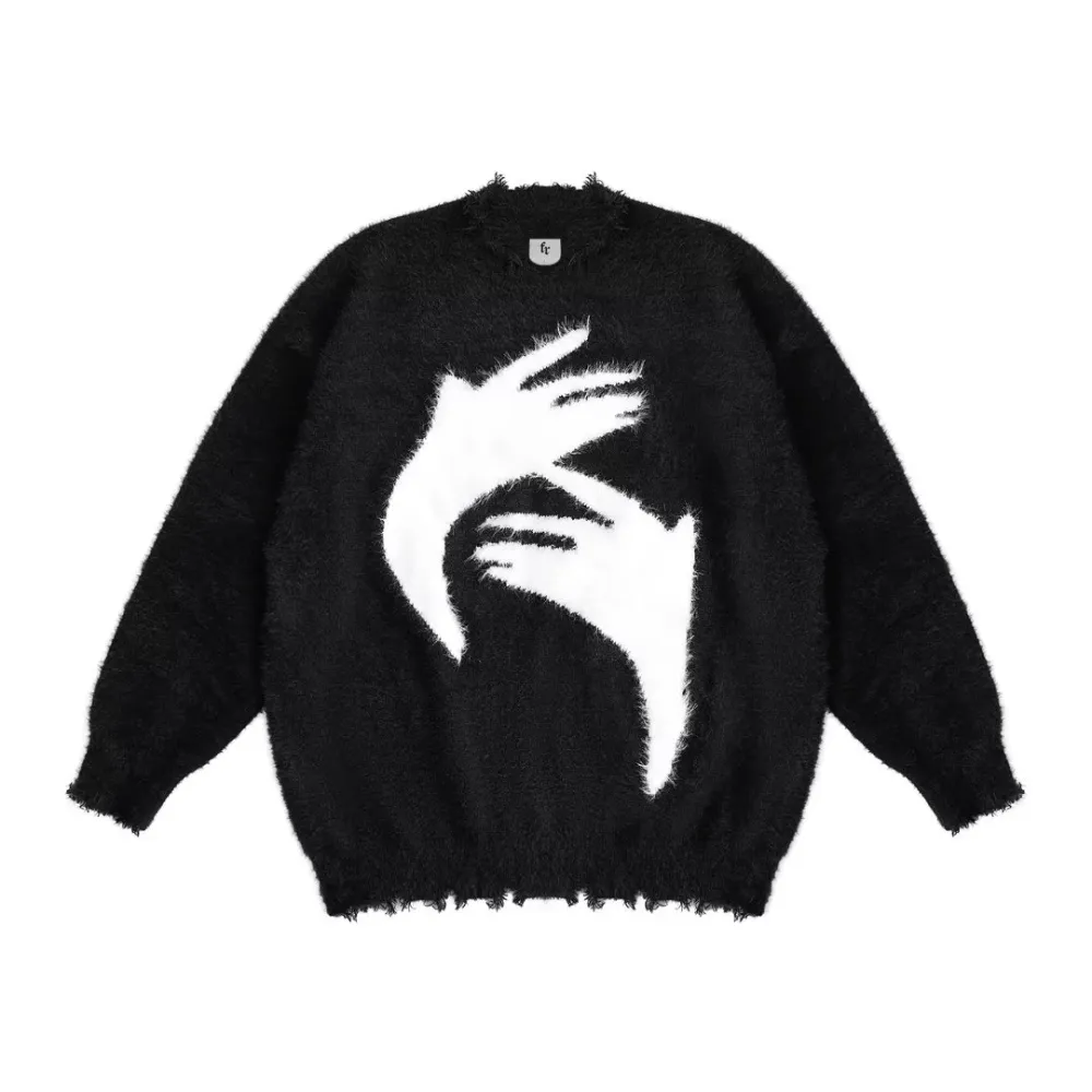 Women's American Abstract Pattern Sweater