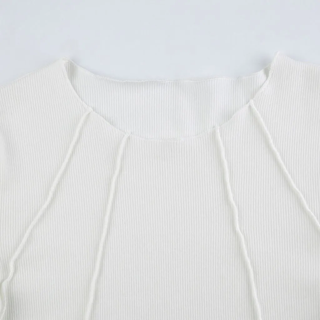 Women's Basic Piping Long Sleeve
