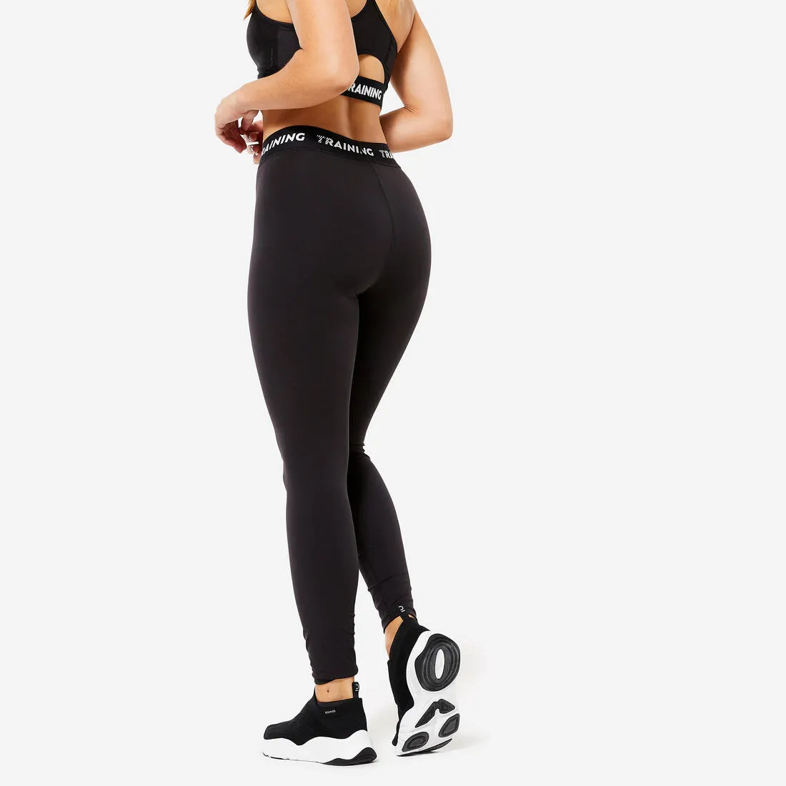 Women's Cardio Training Comfortable and Soft Long Leggings - Black