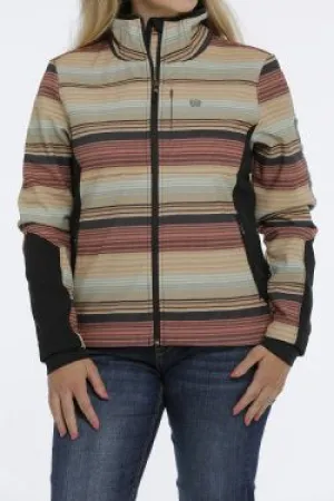 Women’s Cinch Blanket Stripe Bonded Jacket