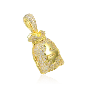 Women's Closable Dollar Money Pocket Pendant