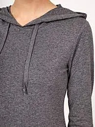 Women's Core Life Hooded Sweater Dress in Grey! Size M! Retails $70 