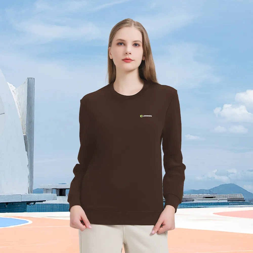 Women's Crew Neck Pullover Sweatshirt