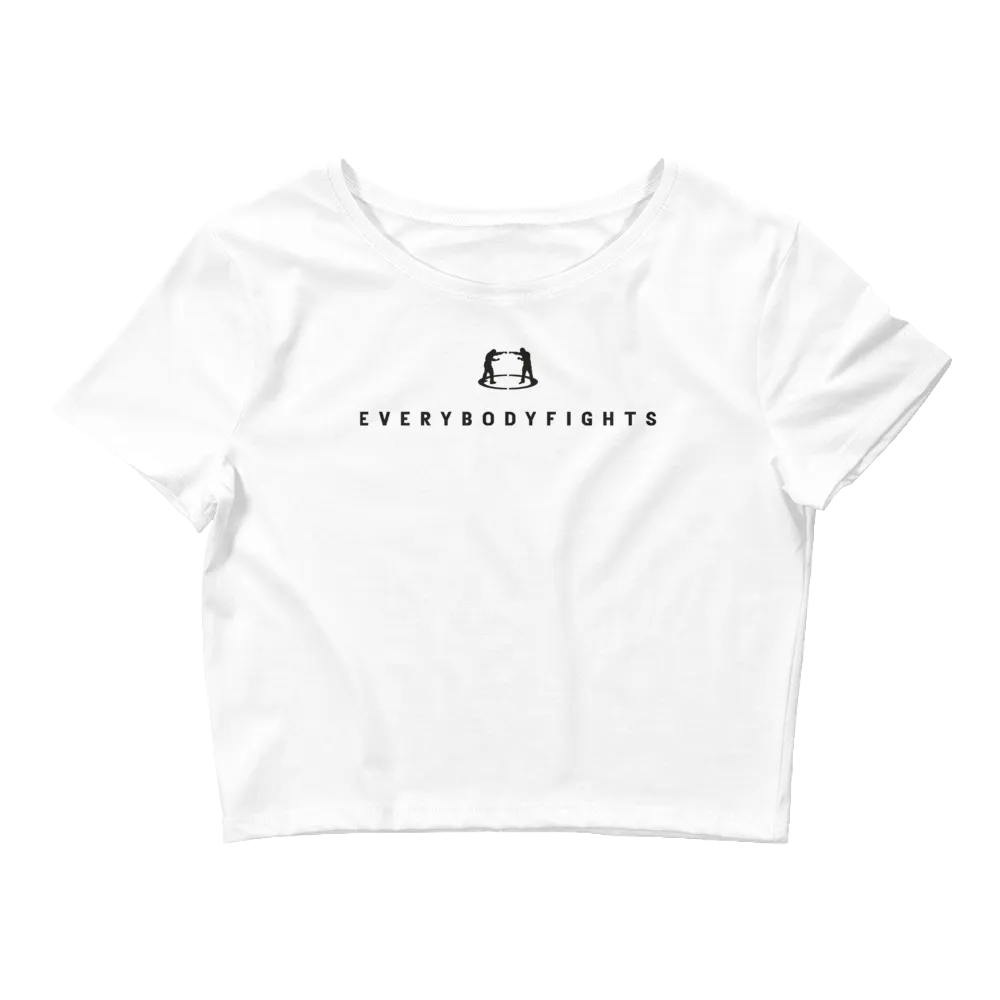 Women’s Crop Tee EVERYBODYFIGHTS