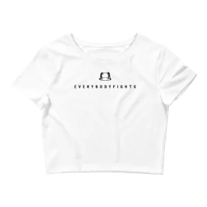 Women’s Crop Tee EVERYBODYFIGHTS