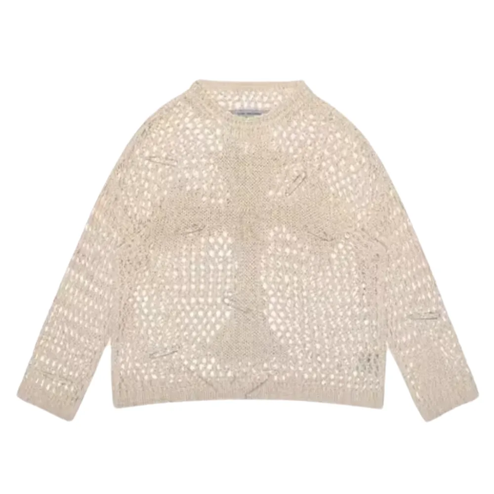 Women's Cross Hollow Sweater