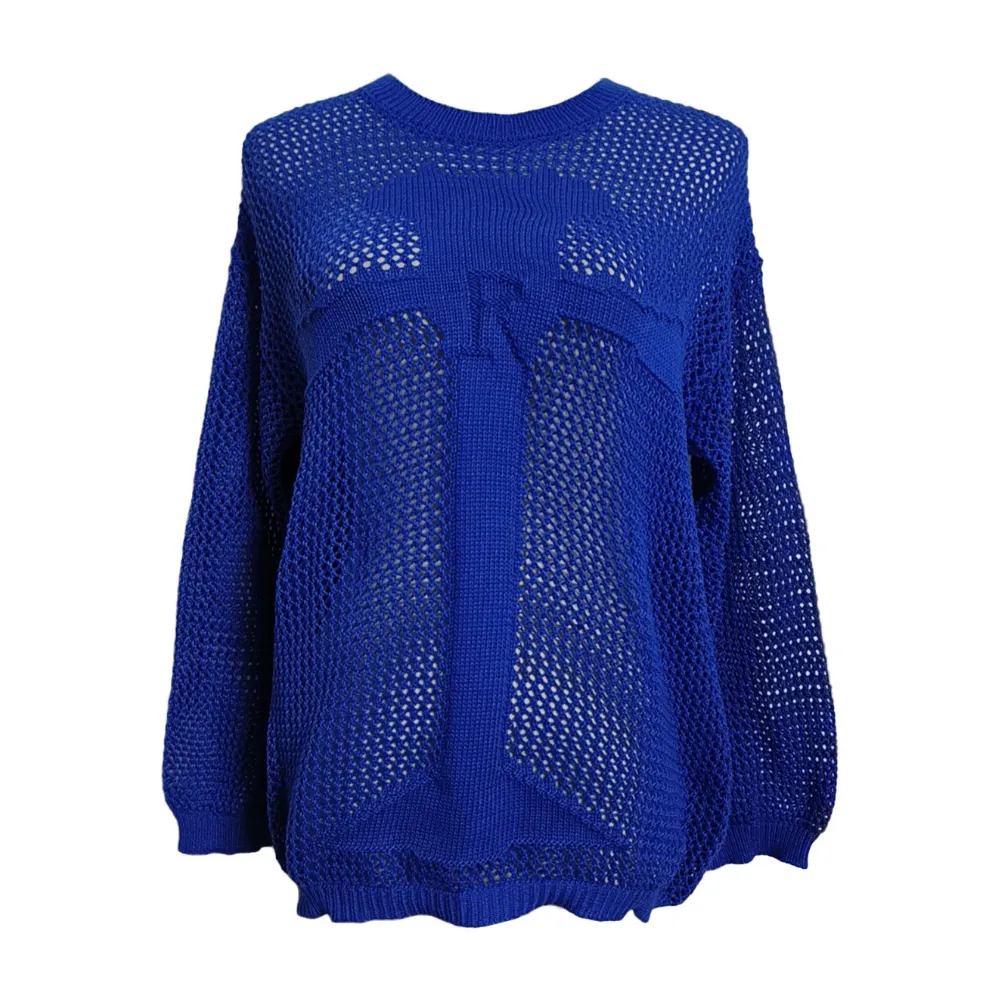 Women's Cross Hollow Sweater