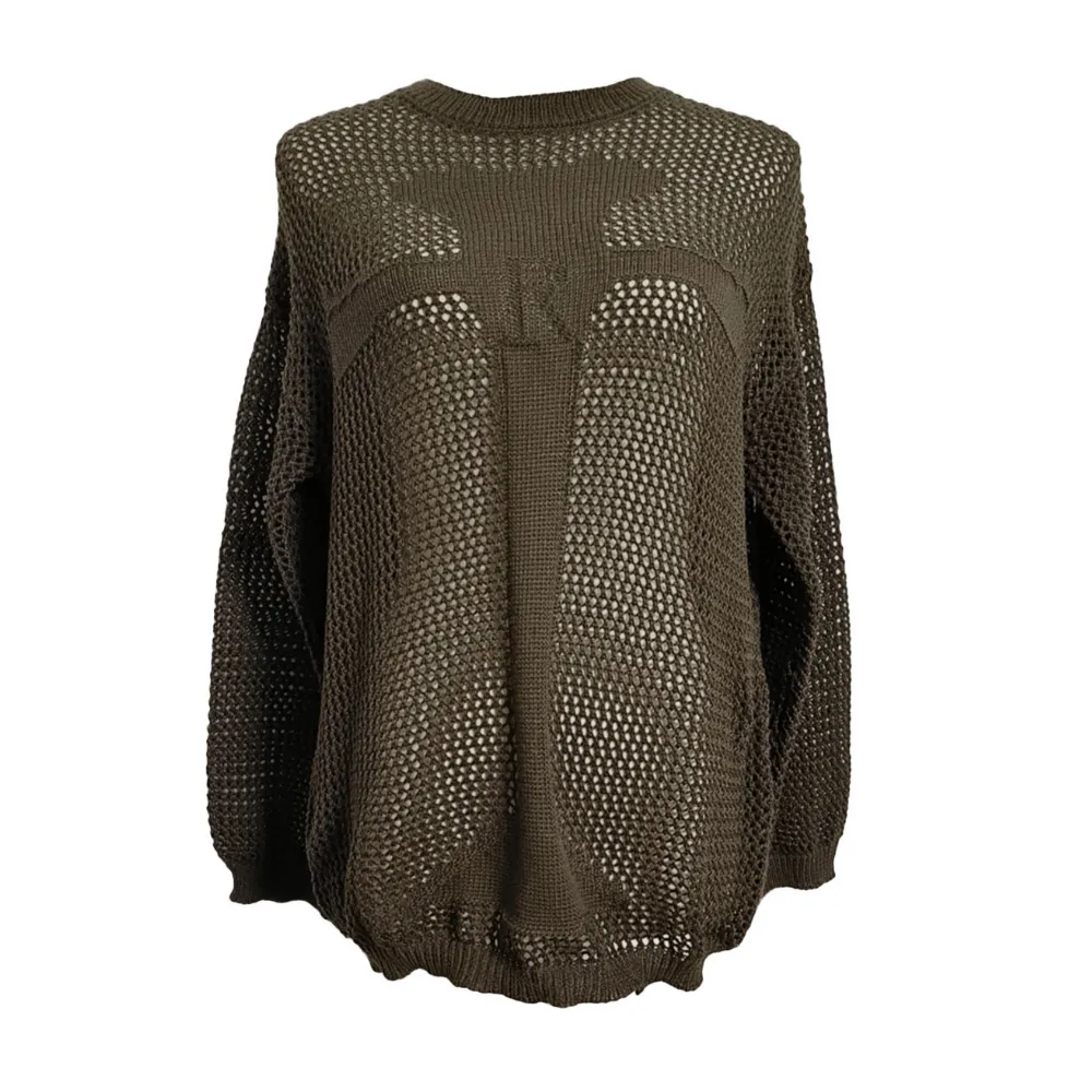 Women's Cross Hollow Sweater