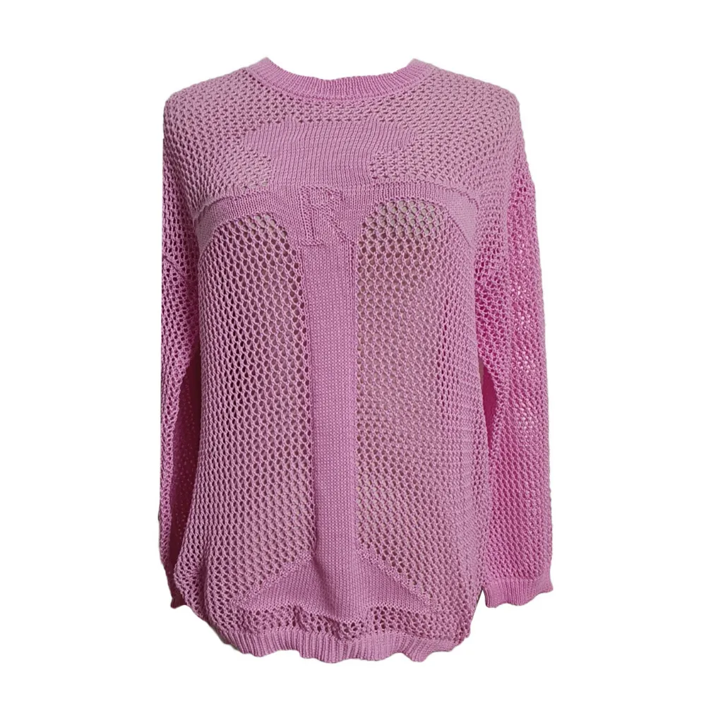 Women's Cross Hollow Sweater