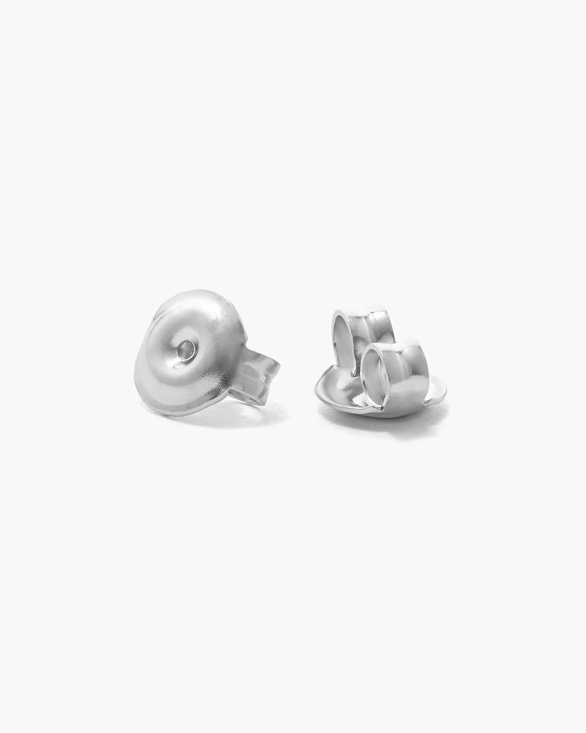 Women's Cross Stud Earrings - Silver