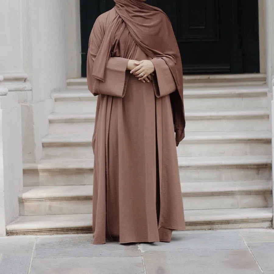 Women's Eid Ramadan Mubarak Kaftan Abaya